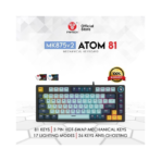 Keyboard Fantech ATOM81 MK875V2 MIZU Mechanical Taro Switch Wired Sky Blue - Image 3