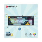 Keyboard Fantech ATOM96 MK890V2 MIZU Mechanical  switch Wired Sky Blue - Image 3